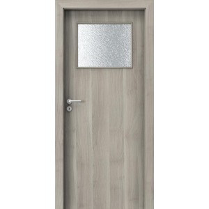 Porta DECOR 1/3 sklo Agát Strieborný 